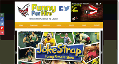 Desktop Screenshot of funnyforhire.com